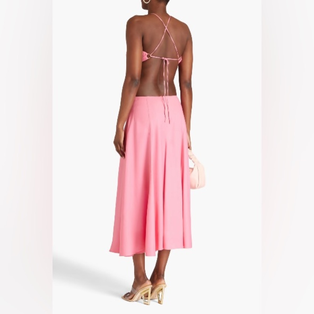 NWT Cult Gaia Nadeesha Dress in Blossom Pink - Picture 2 of 10
